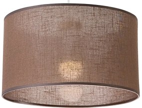 Lampadario a sospensione con filo SIRJA 1xE27/60W/230V marrone