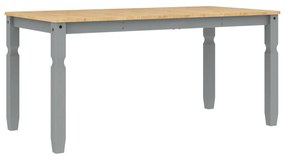 Tavolo da pranzo corona 160x80x75 cm in legno massello di pino