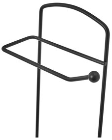 Scopino nero in metallo Simply - Casa Selección