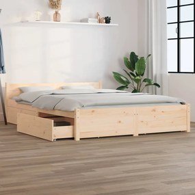 Giroletto Con Cassetti 150x200 Cm King Size /