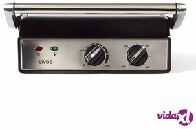 Livoo Griglia a Contatto 2000 W Grigia