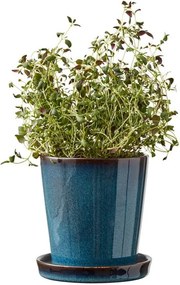 Coprivaso in gres ø 10 cm Gastro Dark Blue/Black – Bitz