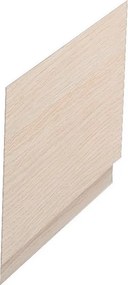 Pannello di rivestimento vasca Amea installazione a parete mdf rovere sbiancato L 80 x H 80 cm