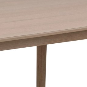 Tavolo da pranzo pieghevole con piano in rovere 210x100 cm Aston - Actona