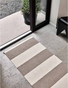 Passatoia da interno/esterno beige/color crema 70x300 cm Bob Mud Vanilla – Pappelina