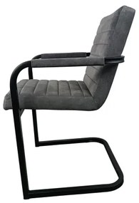 Sedia da pranzo BART grigia