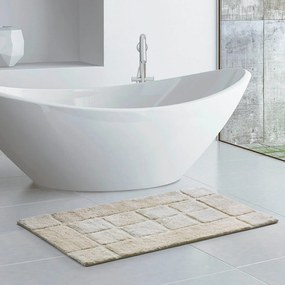Tappeto d'arredo in Cotone e Lino Malaga 70X110 Carrara