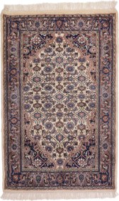 Persian Tappeto 90x60 (Indian) Annodato A Mano