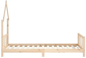Giroletto per bambini 90x190 cm in legno massello di pino