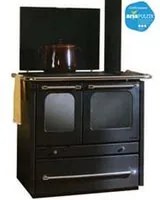 cucina a legna termosovrana d.s.a. 13,5 kw antracite - misure cm.96,4x64,0x88,9h. - peso kg.166 fer145848