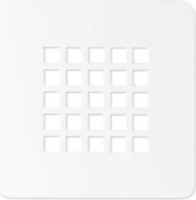 Piatto doccia in mineralmarmo 70x100 cm bianco effetto pietra con griglia e piletta sifonata