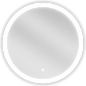 Mexen Oro specchio da bagno retroilluminato, rotondo 60 cm, LED 6000K, antiappannamento - 9824-060-060-611-00