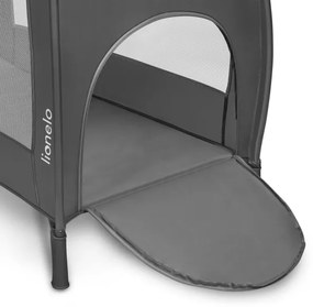 Lionelo - Lettino da viaggio STEFI PLUS Grigio Multicolore