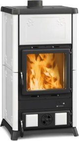 Stufa a legna Fedora 8,3 kW Bianco - La Nordica