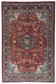 Sarouk Tappeto persiano 140 x 210 Rosso (Iran) Annodato A Mano