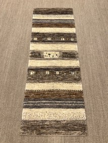 Loribaft Tappeto persiano 70 x 200 Beige (Iran) Annodato A Mano