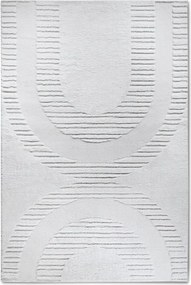 Tappeto color crema 80x120 cm Bartoux Cream White - Elle Decoration