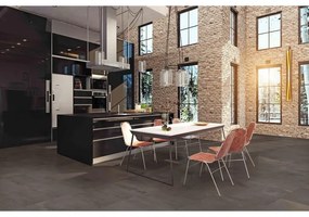 Piastrella da pavimento interno 81 x 81 cm Sp. 9.5 mm rettificato Habita in gres porcellanato bronzo opaco traffico medio (pei 2/5) R9 1.97 mq