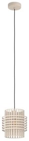 Eglo 390146 - Lampadario a sospensione con filo OLTAMAR 1xE27/40W/230V diametro 21 cm color crema