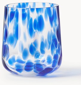 Bicchieri acqua fatti a mano con motivo a pois Oakley 4 pz