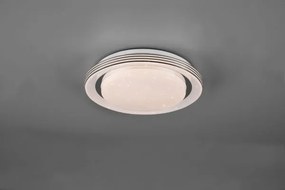 Plafoniera atria led con diffusore effetto cielo stellato d.27cm r6...