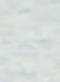 Wolken Tapete Bamburgh Sky von Sanderson - Mist Blue