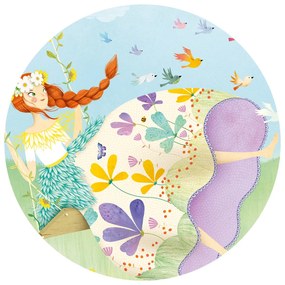 Puzzle - principessa sull'altalena - 36 pezzi