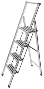 Scala a gradini pieghevole, altezza 153 cm - Wenko