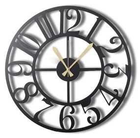 Orologio da parete in metallo The Old Times, ø 50 cm - Bystag