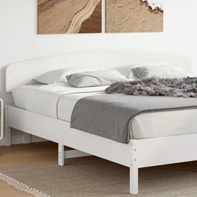 Testiera Bianca 180 Cm İn Legno Massello Di Pino /