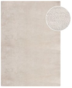 Tappeto in pelliccia sintetica crema 160x230 cm Faroe Wool Look Fur - Flair Rugs