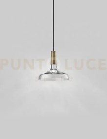 Scintilla sospensione g cristallo trasparente bronzo opaco 2 l2211 ...