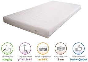 Materasso per bambini 60x120 cm Bella Baby - B.E.S.