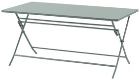 Tavolo da giardino 150x80x71 cm Greensboro verde oliva
