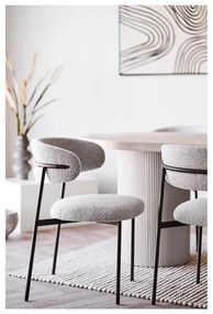 Tavolo da pranzo con piano effetto frassino 100x220 cm Solva – House Nordic