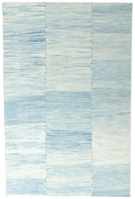 Kilim Tappeto 300 x 200 Blu (Iran) Tessuto A Mano