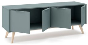 Mobile TV verde-grigio 140x53 cm Pisco - Marckeric