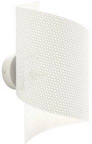 Applique Moderna Baldr 1 Luce Bianca