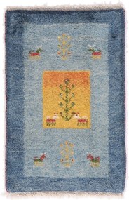 Gabbeh Tappeto 40 x 60 (Iran) Annodato A Mano