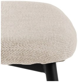 Set di sedie da pranzo color crema in imbottito 2 pz Ilsa – Actona