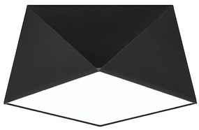Plafoniera HEXA 1×E27/60W/230V nera