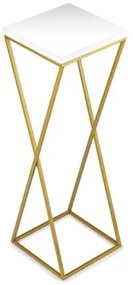 Portafiori LOFT 70x24 cm oro/bianco