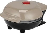 Mini piastra waffle 12 cm tortora