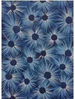 Nina Campbell Carta da parati Estella - Midnight Blue/ Gilver