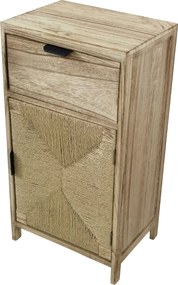 AZEL - mobiletto in legno con 1 cassetto e 1 anta