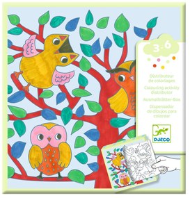 Disegni da colorare e giochi sul tema del bosco