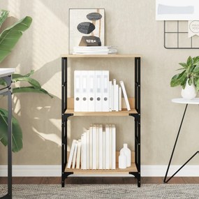 Libreria Rovere Sonoma 50x33x82 Cm İn Legno Multistrato /
