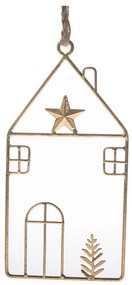 Decorazione natalizia da appendere in metallo 24 cm – Dakls