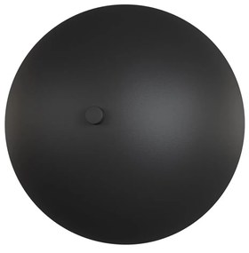 Applique Moderna Hera Acciaio Nero 2 Luci G9 Ip20