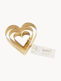 Set di 3 tagliabiscotti Heart